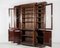 19th Century Glazed Mahogany Breakfront Bookcase, Image 4
