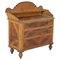 19th Century English Pine Grain Painted Galleried Chest, Image 1