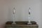 Mid-Century Acrylic Glass Table Lamps, Set of 2 3