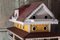 Folk Art Country Mansion Birdhouse or Bird Cage 10