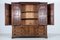 English George III Oak Breakfront Housekeeper's Cupboard 2