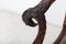 Butaca Griffin inglesa de nogal tallado, siglo XIX, Imagen 2