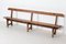 Large 19th Century Welsh Pine Waiting Room Bench 7