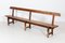 Large 19th Century Welsh Pine Waiting Room Bench 9