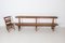 Large 19th Century Welsh Pine Waiting Room Bench 13