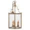 Large English Brass Porch Lantern, Image 1