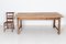 19th Century French Fruitwood Refectory Table, Image 2