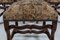Beech Os De Mouton Tapestry Chairs, Set of 6 13