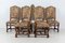 Beech Os De Mouton Tapestry Chairs, Set of 6, Image 2