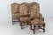 Beech Os De Mouton Tapestry Chairs, Set of 6 5