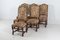 Beech Os De Mouton Tapestry Chairs, Set of 6 4