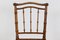 19th Century French Faux Bamboo Rattan Chairs, Set of 4 2