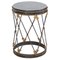 French Empire Revival Marble Arrow Side Table 1