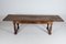Large French Walnut Drapers Table, 18th Century, Image 4