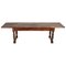 Large French Walnut Drapers Table, 18th Century 1