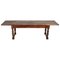 Large French Walnut Drapers Table, 18th Century, Image 1