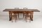 Large French Walnut Drapers Table, 18th Century, Image 9