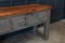 English Grey Painted Workshop Table or Kitchen Counter 6