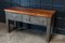 English Grey Painted Workshop Table or Kitchen Counter 4