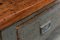 English Grey Painted Workshop Table or Kitchen Counter, Image 8