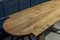 French Oak Harvest Trestle Table 10