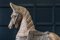 Französische polychrome geschnitzte Pferdeskulptur, 19. Jh 5