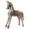 19th Century French Polychrome Carved Horse Sculpture 1