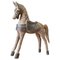 Französische polychrome geschnitzte Pferdeskulptur, 19. Jh 1