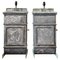 Large English London & Glasgow Air Vent Lamps, 19th Century, Set of 2 1
