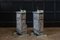 Large English London & Glasgow Air Vent Lamps, 19th Century, Set of 2 2