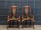 Große englische Mahagoni Carver Elbow Stühle, 19. Jh., 2er Set 5