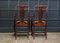 Large English Mahogany Carver Elbow Chairs, 19th Century, Set of 2, Image 6