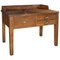 English Oak Draper's Table, 1920s 1