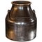 Polished Iron and Brass Bound Milk Churn, Late 19th Century 1