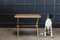 19th Century English Faux Marble, Glass and Faux Bamboo Side Table 3