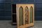 19th Century English Decorative Painted Chapel Cupboard 5