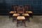 Late 19th Century English Oak and Rush Dining Chairs, Set of 6 8