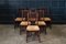 Late 19th Century English Oak and Rush Dining Chairs, Set of 6, Image 8