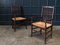 Late 19th Century English Oak and Rush Dining Chairs, Set of 6 3