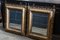 Englische Spiegel aus geschnitztem vergoldetem Holz & Gips, 19. Jh., 2er Set 2
