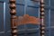 Sedie a forma di rocchetto in giunchi e quercia, Francia, set di 2, Immagine 6