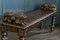 English Hand-Carved Oak Bench with Recumbent Carved Lions 2