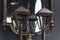 19th Century English Brass Pillar Lanterns, 1890s, Set of 2 2