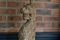 Große englische Löwen Tischlampe aus geschnitzter Eiche, 18. Jh 3