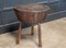 ​19th Century French Provincial Rustic Elm Chopping Block Table 10