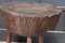 ​19th Century French Provincial Rustic Elm Chopping Block Table 9