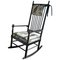 Mid-Century Black Ebonized Isabella Rocking Chair by Karl-Axel Adolfsson 1