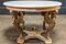Late 19th Century Italian Carved and Gilded Marble Table, Image 2