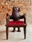 Antique Black Forest Carved Bear Hall Armchair, 1875 8