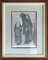 Laurence Stephen Lowry, Family Discussion, Etching, Framed, Image 1